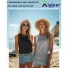 Riyiper 3 Pack Women's Sleeveless Tops, 2025 Loose Fit Crew