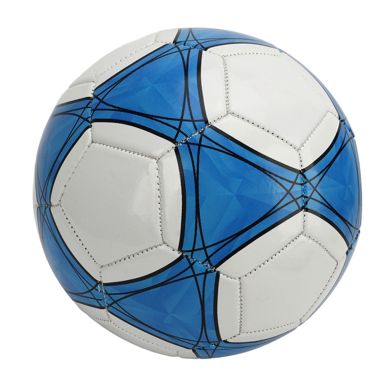 Soccer Ball Blue and White Color Thicked Size 5 Children