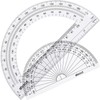 eBoot Plastic Protractor Protractor 180 Degrees, 4 Inch and 6
