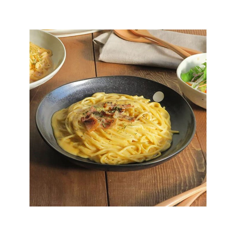 Tableware sn-010-02 Japanese Tableware, Polka Dot, Triangular 8-Inch Platter, Dot