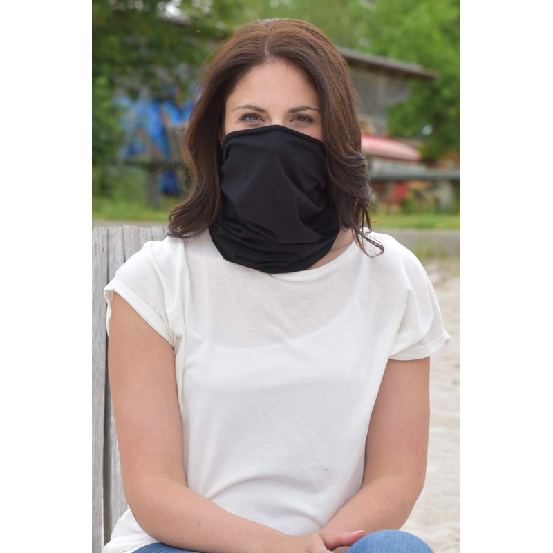 styleBreaker 01012037 Unisex Jersey Multifunctional Scarf, Headband, Hairband, Head Scarf,