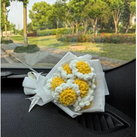 Mini Dried Flower Car Air Freshener Vent Clip, Air Freshener Car Clips, Car Diffuser Vent Clip Car Interior Decor Heronsbill Gifts for Women with Unscented Fragrance Pads