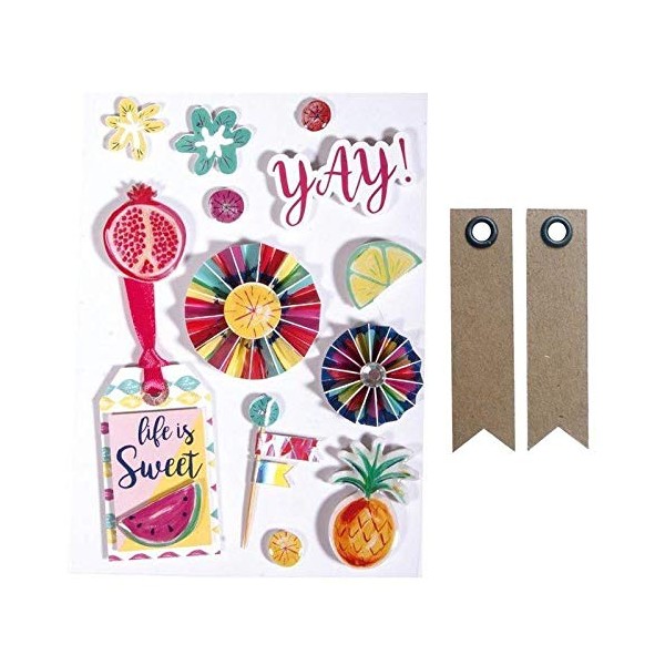 Youdoit 3D stickers x 13 - Summer Party + 20