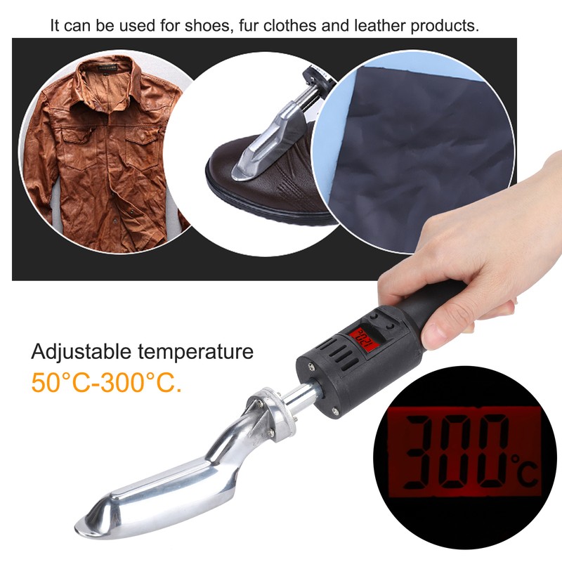 Handheld Mini Electric Iron Adjustable Temperature Wrinkle Removal for Shoes