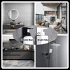 6Pcs Resizable Soap Bottle Dispenser Holder Wall Mount for Shower,