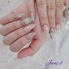  D Twinkle Handmade Nail Tips ✨ - Long Round