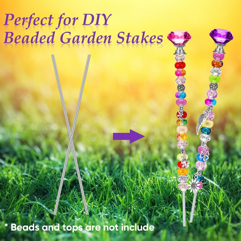 LEIFIDE 8/32 Inch 4mm Threaded Rod with Hex Nuts 4mm