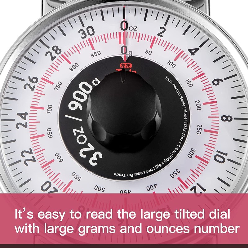 Tada 2 Pound Precise Portions Analog Food Scale 32 Ounces