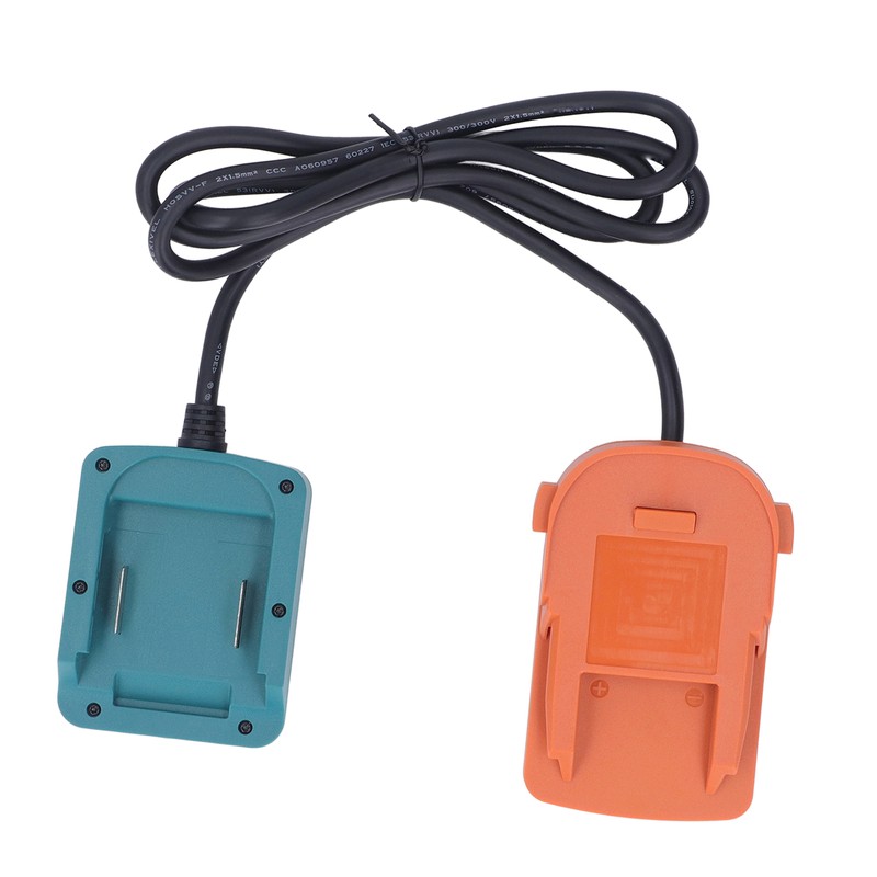 Battery Adapter Power Converter Tool ABS 1.5m 18V for BL1815