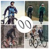 A Group of 2 Bicycle Trouser Clips, Grey Reflective Bands,
