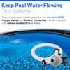 12355 Large Inlet Air Nozzle & Pool Plunger Valve with