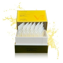 Sérum Facial con Vitamina B5 y C | 30 Ampolletas Individuales - Hidratante, Regenerador Célular, Lineas de expresión y manchas.