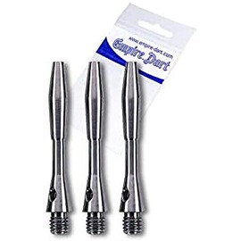 UNICORN XL TI Dart Shafts | 100% Titanium | Short 35.3 mm | Natural | 3 Stems