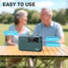 799 Mini Radio AM FM, Battery Operated Radio with Lanyard,