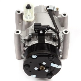 ASAPE NEW AC Compressor with Clutch for Jaguar X-Type 3.0L 2002-2008,for Jaguar X-Type 2.5L 2002-2005,for Jaguar S-Type 3.0L 2000-2008,for Lincoln LS 3.0L 2000-2005,OE CO 102541AC