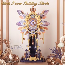 Oichy Building Blocks Set, Time Tower Building Block Set, Fairy Tale Building Toy, Architecture Building Blocks, Educational Building Blocks Sets for Gifts and Decorations