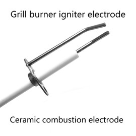 Tmozyar Burner Electrode, 4 Electronic igniters Replacement Parts for Viking VGBQ 30 in T Series, VGBQ 41 in T, VGBQ 53 in T Series Gas Grill