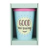 Depesche 2180.018 To-Go Plastic Cup with Saying 350 ml Reusable