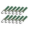 12Pcs Leather Wall Hooks PU Leather 5KG Load Durable Sturdy