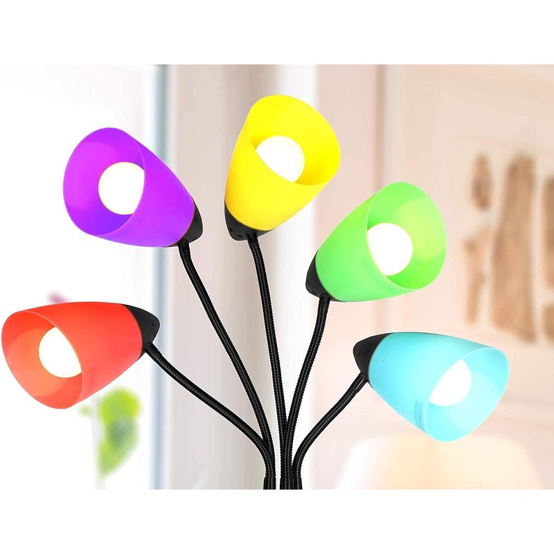 OTTOSEA 5 Pack Plastic Lampshade, 5.7 inch High, 4.1 inch