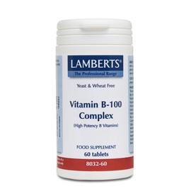 Lamberts Vitamin B-100 Complex 60 Tablets