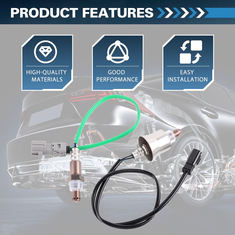 JUSNBASR 234-9307 234-9304 2 PCS Upstream Downstream Oxygen O2 Sensor