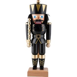 Christian Ulbricht Nutcracker King Black - 27 cm