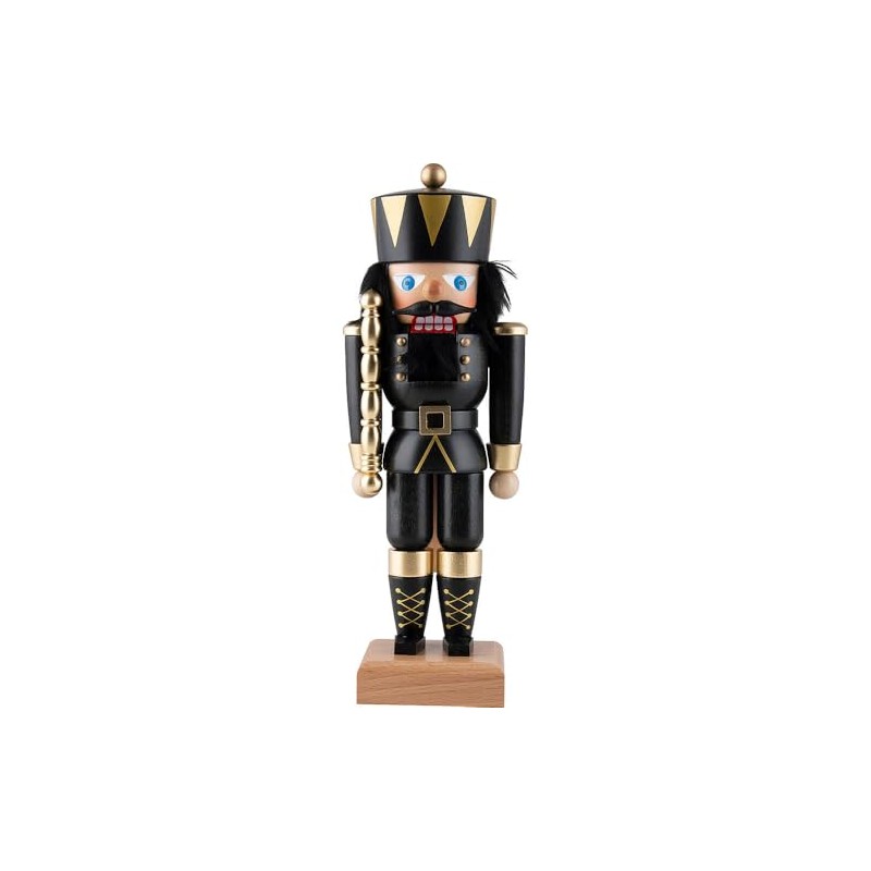 Christian Ulbricht Nutcracker King Black - 27 cm