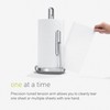 simplehuman Tension Arm Standing Paper Towel Holder, Heavy-Duty, Easy One-Handed