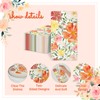 Summer Floral Paper Napkins - 100Pack, 2Ply