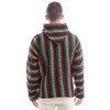 Earth Ragz Baja Joe Striped Woven Eco-Friendly Pullover Hoodie Rasta