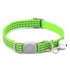 Cat Collar with Bells，Reflective-Breakaway Cat Collars with Bells，Adjustable Small Cat