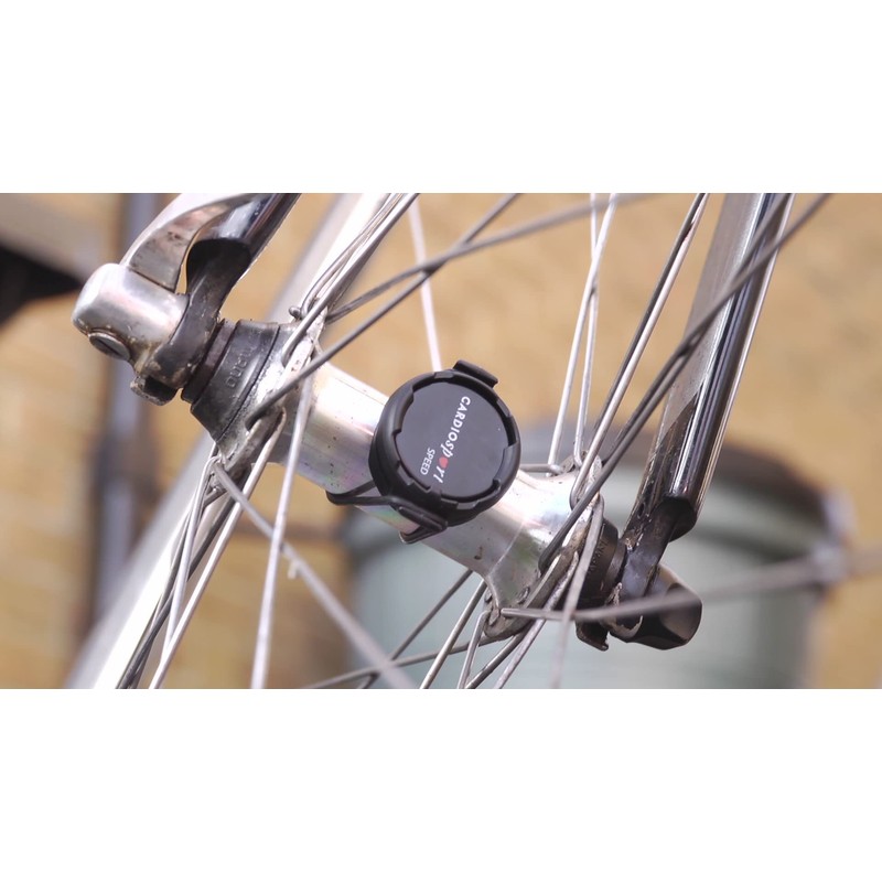 Cardiosport Bike Speed Sensor Bluetooth/ANT+ for Garmin, Wahoo, Sigma, Zwift,