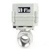 HSH-Flo 1/2" 3/4" 1" 2" 2 Way 12V/24VAC/DC 110V/230VAC Stainless