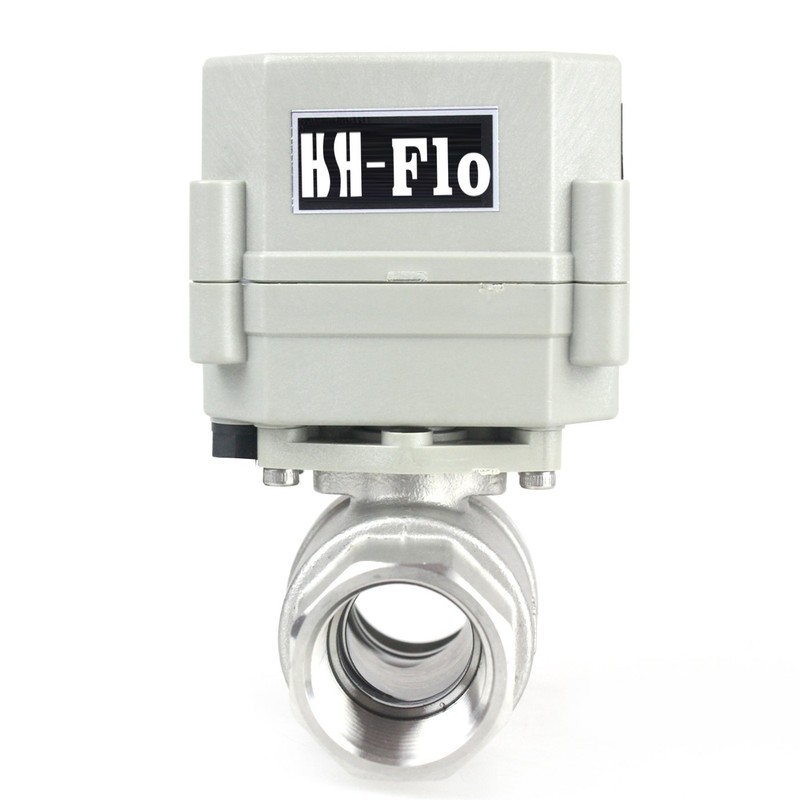 HSH-Flo 1/2" 3/4" 1" 2" 2 Way 12V/24VAC/DC 110V/230VAC Stainless