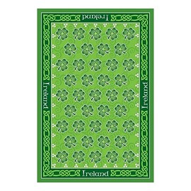 Royal Tara Dancing Shamrocks Irish Tea Towel