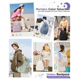 Black Backpack for School, High School Bookbag Back Pack for Teens Girls Boys, Lightweight College Backpack Book Bag for Women Men, Simple Casual Daypack Backpack Mochilas Escolares para Adolescentes