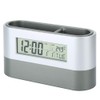 Tiiyee Pen Holder for Desk, Multi Functional LCD Digital Alarm