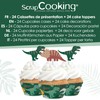 ScrapCooking 24 Dinosaur Cupcake Cases & Toppers 4905