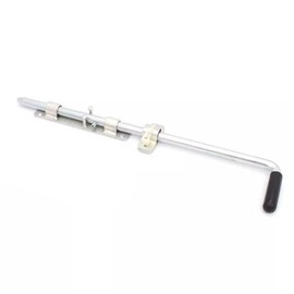 Galvanised Steel Door and Gate Latch Bolt, 800mm Length, for Surface and Recessed Fittings