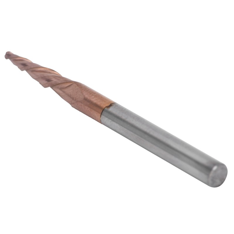 Tapered End Mills Strong Durable Long Service Life Excellent Chip