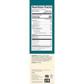 Teeccino Dandelion Mocha Mint Herbal Coffee - Caffeine-Free Coffee Alternative with Prebiotics, Gluten Free, Acid Free - Medium Roast, 10 oz, Pack of 3