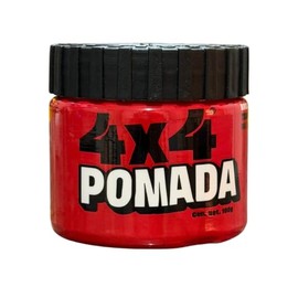 4x4 Profesional Pomada para Cabello, Fijacin Fuerte y Brillo Natural, Cera Estilizadora para Hombre, Calidad de Barbera, 100g (Sanda)                 