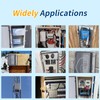 Waterproof Distribution Box IP66, Surface-Mounted Distribution Box with Combination Lock,