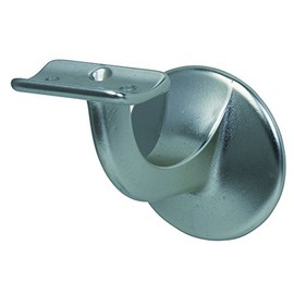 ALPERTEC Handrail Support Hand Rail Support with Angled/Curved Base Plate Wall Holder, Pack of 1, 34360050