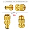 Garden Hose Quick Connectors, Durable Quick Connect Hose Fittingwith Extra
