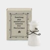 East of India Snowman Snowflake Kisses Matchbox