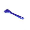 Lotatheta Blue 10 pcs Porcelain Egg Spoons Ceramic Spoons 4.7