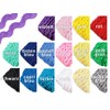 25 m Zigzag Braid Border on Card, 5/9 mm Wide,