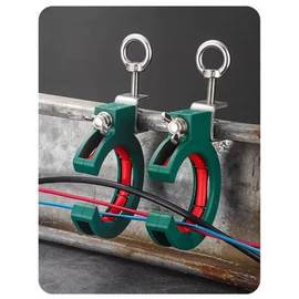 zmart cable tray bridge pulley threading garage ceiling wiring cable laying wire guy cable tray cable guide cable pulley cable rack hidden fastener slot guide buckle fastener cable management cable